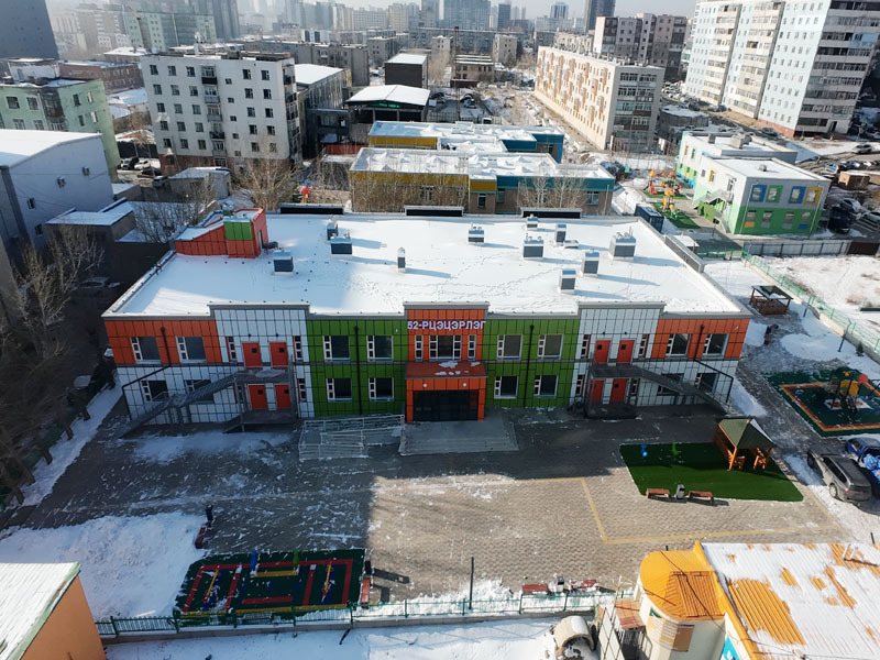 Баянзүрх дүүргийн 52 дугаар цэцэрлэгийн барилгыг улсын комисс хүлээн авав